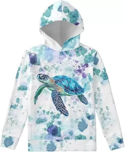 WELLFLYHOM Hoodies for Boys Girls Youth Kids Hooded Pullover Long Sleeve Sweatshirts