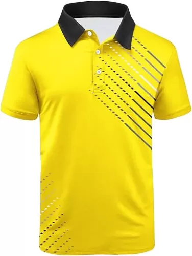 ZITY Golf Polo Shirts for Men Short Sleeve Athletic Tennis T-Shirt