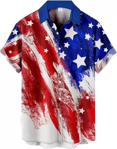 Bowling Shirts for Men Print Short Sleeve Regular Fit Hawaiian Casual Button Down Beach Shirts