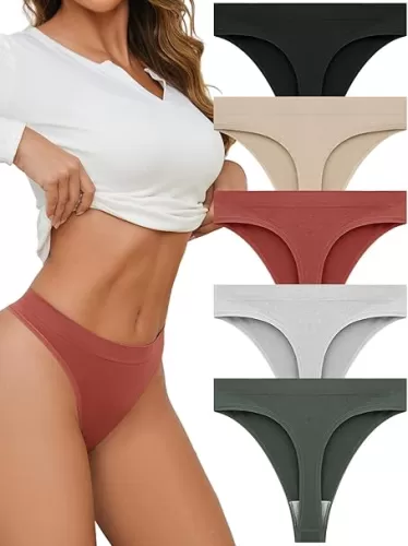 Breathable Seamless Thongs: Comfortable Women