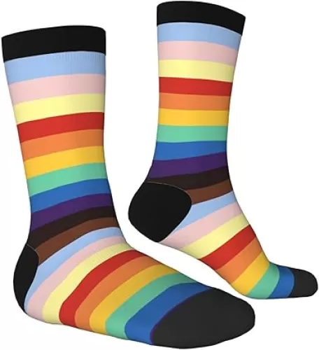 Cerburny Custom Socks With Photo Personalized Face Cute Crew Socks With Picture Names Unisex Soft Sock For Men Women
