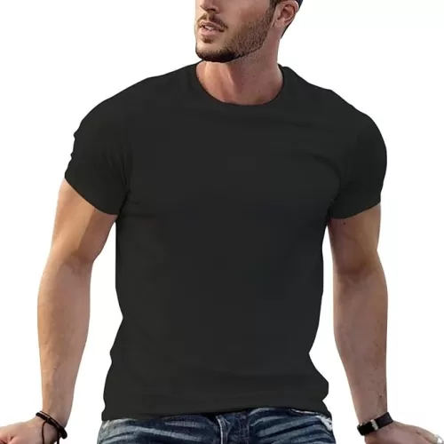 Custom T Shirt for Men Design Your Own T-Shirts Personalized Shirts Front Print Add Your Text Logo Tee, Army Green, S