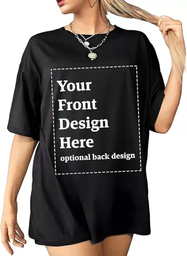 Custom T-Shirt with Your Photo, Text or Design Personalized Bootleg Rap Tee, Customizable Shirt Gift for Men, Women