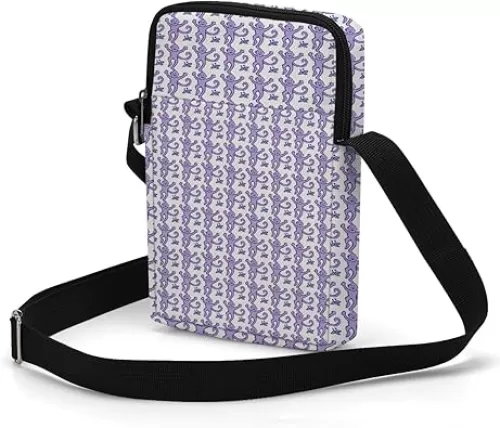 Fantasy Novel Cross Body Bag Magic Mouse Wizard Stuff Phone Bag Book Lovers Gifts Preppy Anime Shoulder Bag