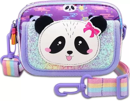 Girls Purse for Kids Age 3-12 - Purse for Little Girl Gifts, Crossbody Bag Bunny