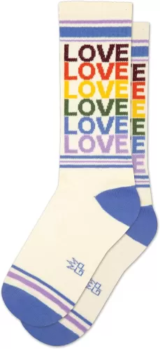 Gumball Poodle Novelty Gift Crew Socks For Men, Women and Teens (Made in the USA)