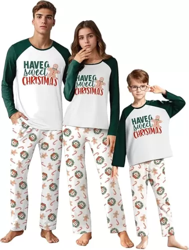 IFFEI Family Christmas Pajamas Matching Sets PJ