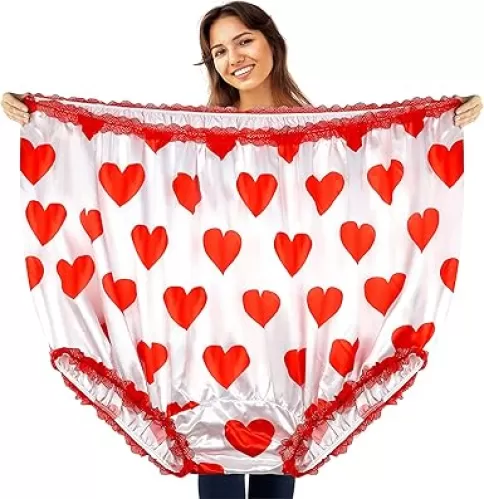 Larkmo Grand Mama Undies Funny Joke Gift Underwear For Women Men Big Momma Undies Great Oversized Funny Gift Novelty Underwea