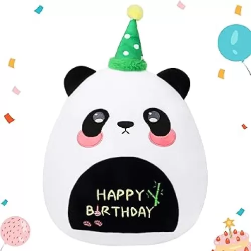 Panda Plush Pillow Birthday Gift Kids 12' Soft Cute Panda Toy