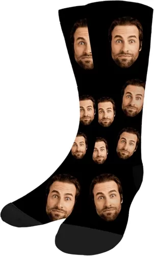 Personalized Gifts for Men, Custom Socks with Photo for Men Dad Husband and Boyfriend, Gag Gifts for Men Funny