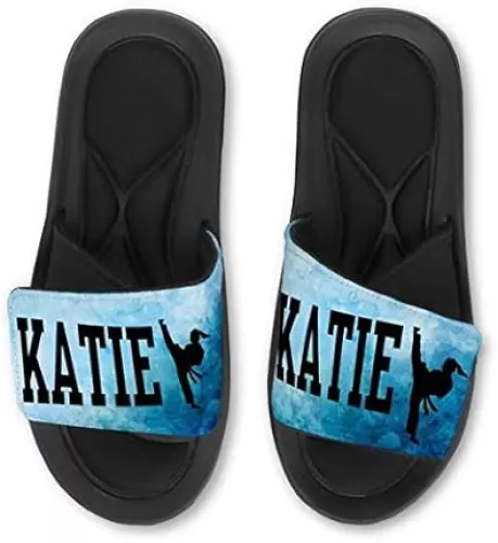 Violet Victoria & Fan Star Custom Personalized KARATE - Add your Name or Team!