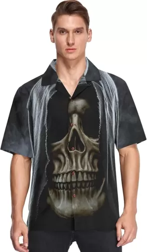 visesunny Hawaiian Shirts for Men Short Sleeve Aloha Beach Shirt Floral Summer Casual Button Down Shirts