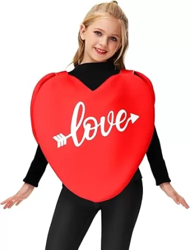 AOBUTE Valentine Outfit for Kids Love Heart Clothing Cupid Clothes