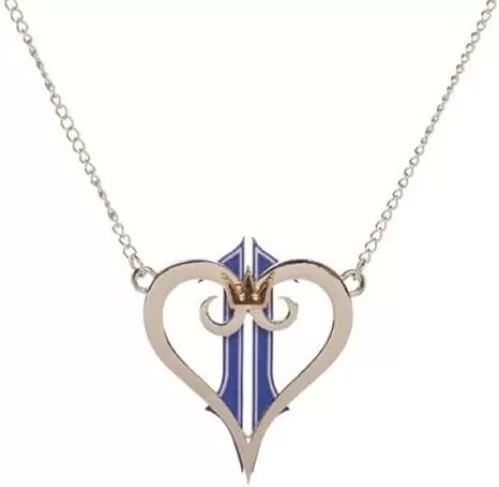 Bioworld- Necklace: Kingdom Hearts II - Logo Metal Necklace