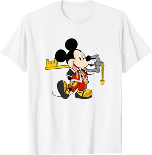 Disney Kingdom Hearts King Mickey Classic Keyblade Outfit T-Shirt