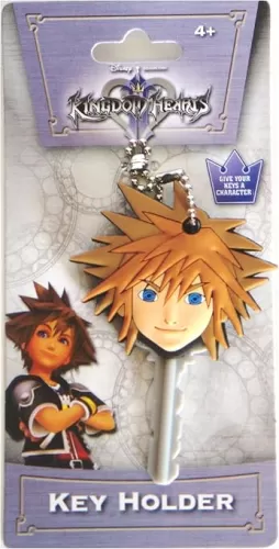 Disney Kingdom Hearts Sora Soft Touch PVC Key Holder Brown, One Size
