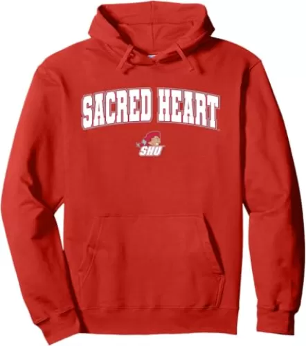 Sacred Heart University Pioneers Arch Logo Pullover Hoodie