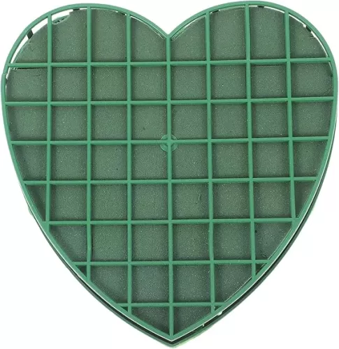 TEHAUX Floral Foam Block, 1pc Sucker Floral Block Fresh Crafts Wedding Sucker with Mud Sponge for Heart Wedding Car Decoration Garland Wedding Car Sticker Car Flowers Bride The Circle