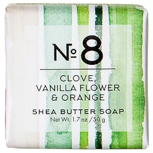 Travel Sized Italian Soap Bar (50g) - No. 8 Clove, Vanilla Flower and Orange