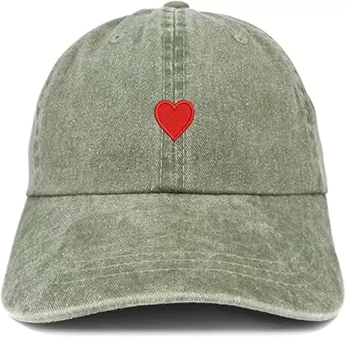 Trendy Apparel Shop Avocado Embroidered Washed Cotton Adjustable Cap