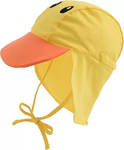 Baby Sun Hat | UPF 50+ Sun Protection All-Day Adjustable Infant Sun Hat for Head, Neck & Eyes