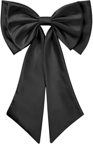 Big Pink Satin Bow for Dresses Women 22