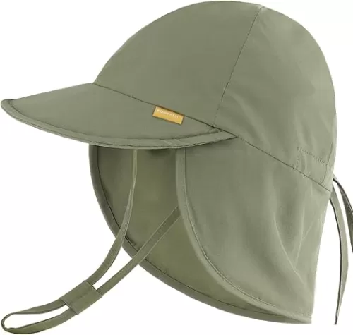 FURTALK Baby Sun Hat Summer Beach Hat UPF 50+ Adjustable Soft Baby Swim Hat with Neck Flap