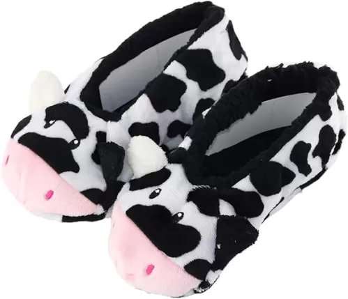 GLENMEARL Womens Warm Cozy and Lovely Animal Non-Skid Knit Home Floor Slippers Socks for Adults Girls
