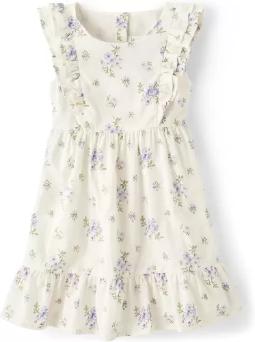 Gymboree Girls' and Toddler Short Sleeve Tiered Dresses