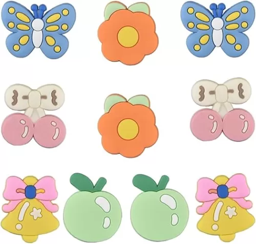 Lovely Shoe Charms Packs Set Shoes Decoration Accessories for Girls Women Unisex Adult Teens Kids Boys DIY Gift Birthday