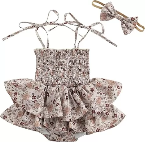 MA&BABY 0-6Y Summer Family Matching Outfits Sisters Romper Dress Brother Shirt Cute Floral Print Outfits Sets