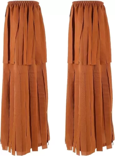 Women's Hippie Fringe Boot Covers, 60s 70s Theme Party Hippie Costume Dress Up, Leg Covers Hippy Costumes Accessories for Women, Leg Warmers with Tassels Halloween Cosplay Dressing Party