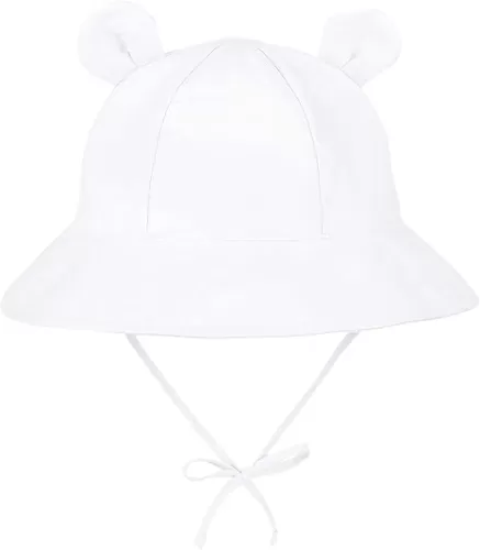 Zando Baby Toddler Sun Bucket Hats Wide Brim Beach Hats Infants Girls Cap Sun Protection Summer Kid Hat