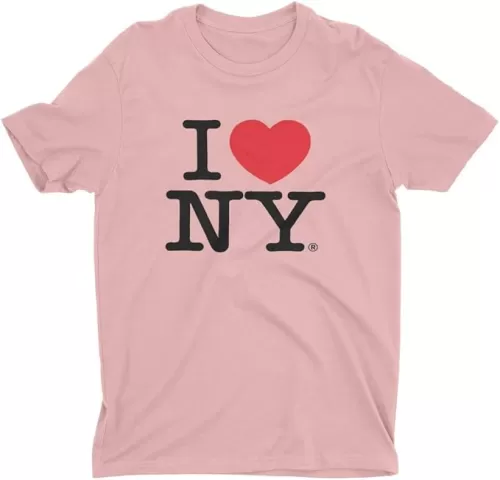 Adult Unisex Tees in White by I Love NY