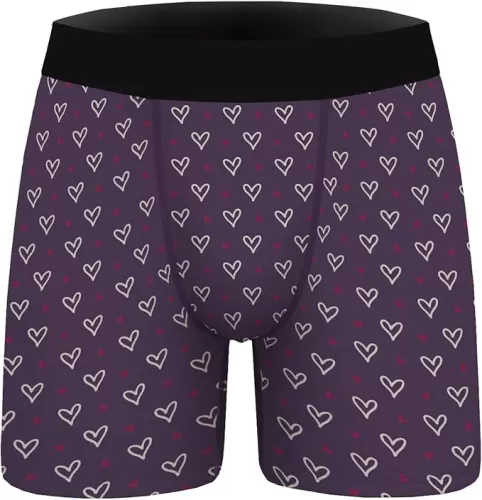Ainuno Novelty Boxers Mens Funny Boxer Briefs Underwear Gag Gifts for Men No Fly