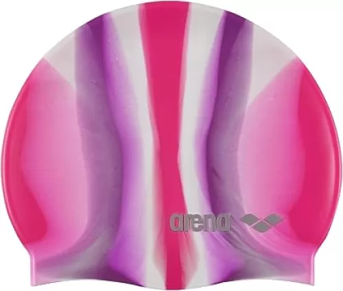 Arena HD Unisex Adult Elastic Silicone Swim Cap for Men and Women, Fitness Swimming Gear Soft and Stretchy Pool Bathing Cap