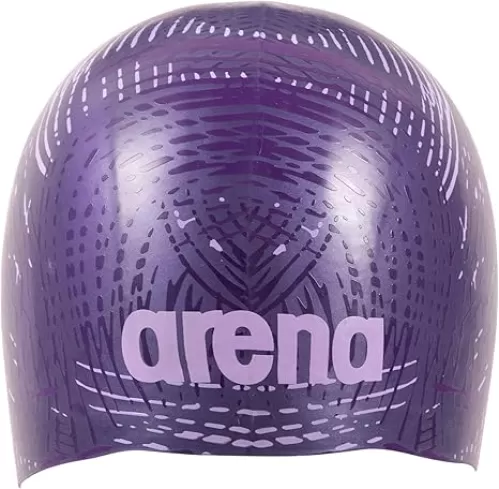 Arena Unisex Adult Poolish Molded Silicone Swim Cap for Intensive Training and Swimming Comfortable Elastic Fit, One Size