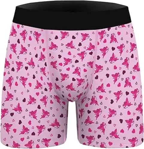 Aueyan Mens Boxer Briefs Funny Novelty Underwear Hilarious Gifts for Men No Fly