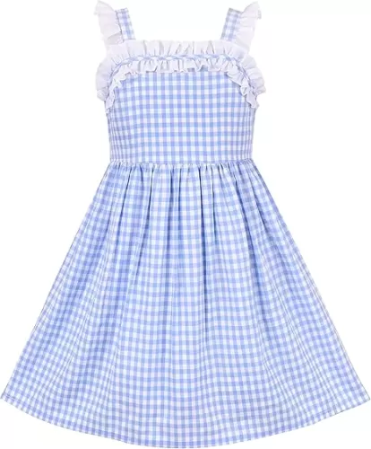 Sunny Fashion Girls Dress Ladybug Polka Dot Bow Tie