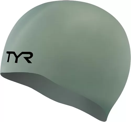 TYR Stealth-X Wrinkle-Free Silicone Adult Racing Swim Cap