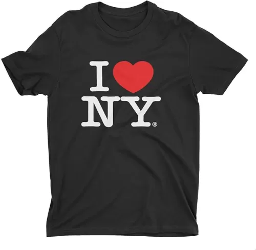 Unisex Youth I Love NY T-Shirt in Heather Gray
