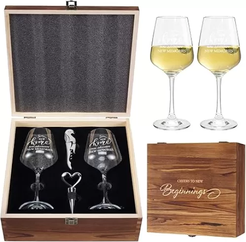 AW BRIDAL House Warming Gifts New Home Gift for New Homeowners, Closing Gifts for Home Buyers Couples First Apartment House Gift Basket for Couple Women