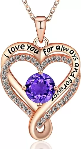 Heart Necklaces for Women Jewelry - Gifts for Her, Wife, Girlfriend, Mom, Daughter