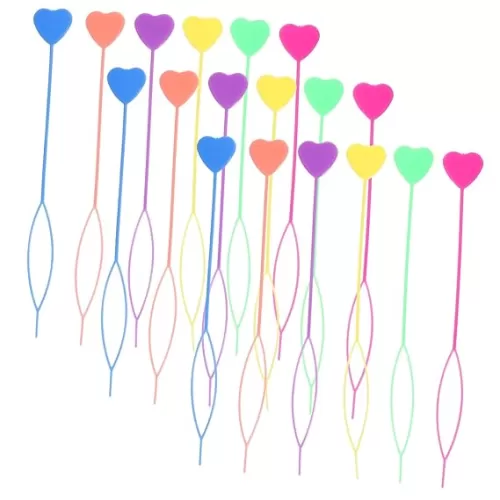 30pcs Heart Shape Ponytail Maker Hair Braid Tools for Girls Hair Styling