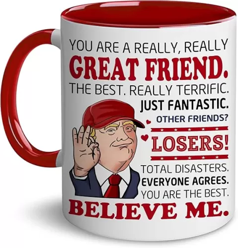 BECHUSKY Gift For Friend - Friend Mug - Best Friend Ever - You
