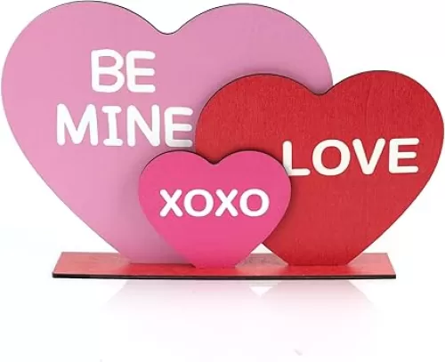clothmile 3 Pieces Valentine