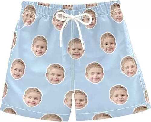 Custom Boys Swim Trunks Toddler Boy Swim Shorts Kids Swimwear Boys for Beach