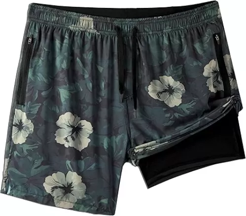Onvous 7" Mens Swim Trunks Men Swim Trunks with Liner | Mens Swim Shorts Men | Men's Bathing Suit for Men's Swimwear