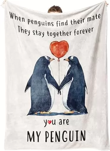 SteadStyle Gifts for Her Him, Wedding Anniversary Blanket for Women Men, Romantic I Love You, Birthday Gifts for Boyfriend Girlfriend, Wedding Gift for Wife Husband Couple 60'' x 50''
