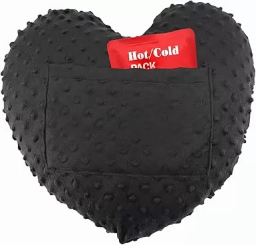 Heart Surgery Pillow for Open Heart Surgery After Bypass Coughing with Pocket Comfort Cushion Recovery Gifts Women Men Patients Minky Dot Light Gray